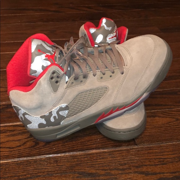 Jordan 5 Retro P51 Camo - Picture 3 of 4